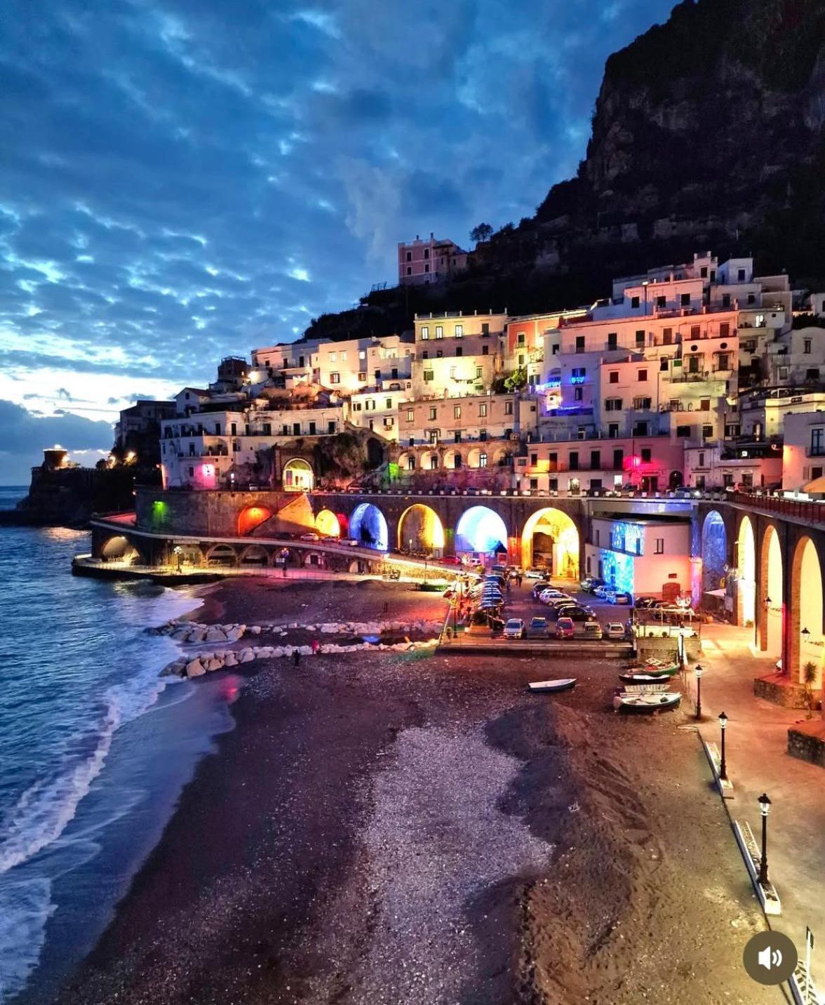 Lo Scorcio Del Borgo Daire Atrani Dış mekan fotoğraf
